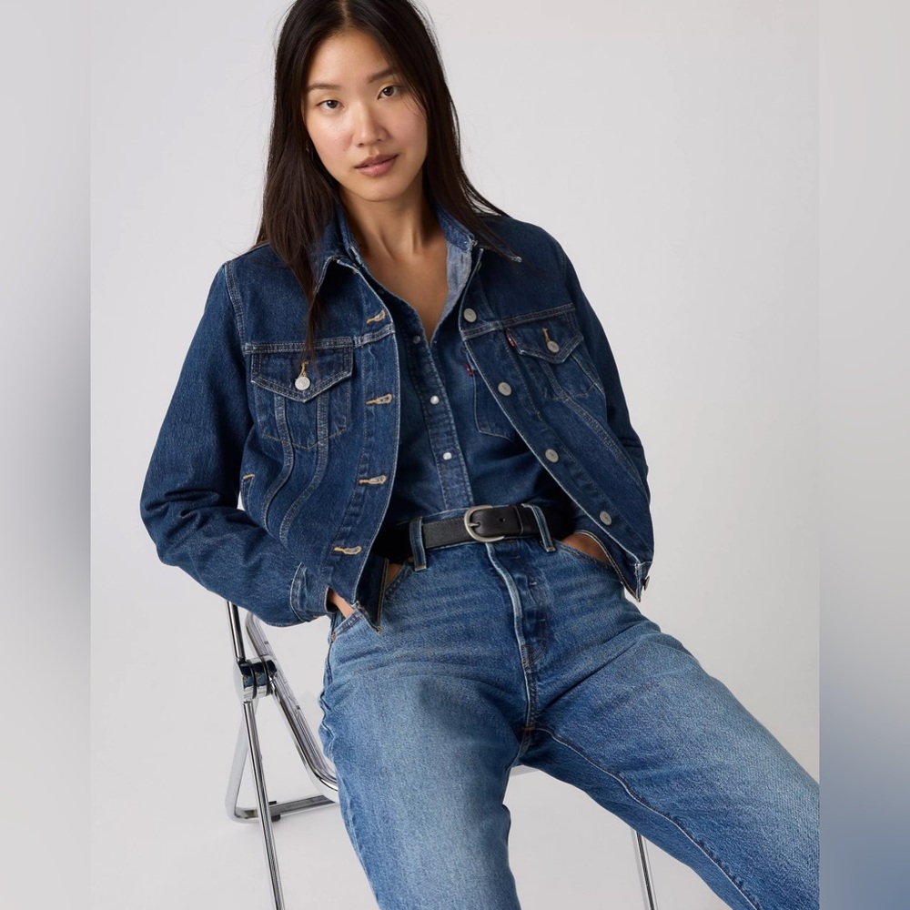 Levi's Women's Original Cotton Denim Trucker Jacket